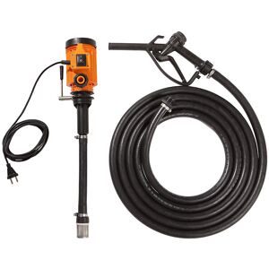 CEMO, Elektropumpe CEMO, 230V, 35 l/min effektiv, 4 m Anschlusskabel, 6 m Schlauch, Zapfventil