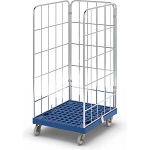 undefined, Rollbox, 3-seitig, blau RAL 5010