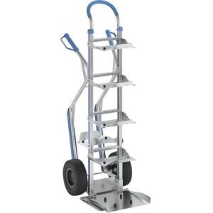 kaiserkraft, kaiserkraft WATER BOTTLE Aluminium-Sackkarre, Schaufel-BxT 460 x 305 mm, Tragfähigkeit 250 kg, ab 2 Stk