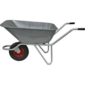 Growi, Growi Schubkarre 140 Liter - Silber -