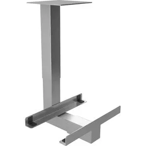 Hammerbacher, Hammerbacher Computer-Halterung VRCPU/S R-Serie Silber 190 x 500 mm