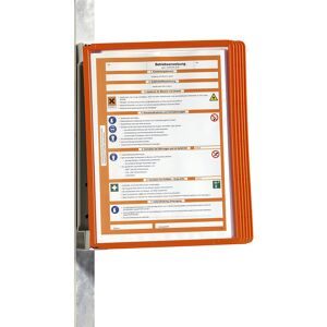 DURABLE, DURABLE Vario Magnet Wall, 5 Sherpa A4 591409 Set, orange