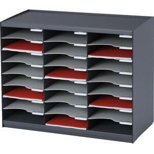 Paperflow, Paperflow Sortiersystem 802.11 DIN A4 500 Blatt Grau, Schwarz 67,4 x 30,8 x 54,8 cm