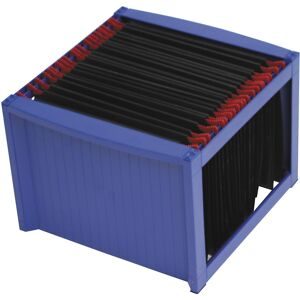 helit, helit Hängeregistraturkorb H6110034 DIN A4 Blau 36 x 38 x 26 cm