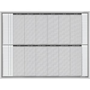 magnetoplan, MAGNETOPLAN Personal und Projektplaner 1241212S 12 Monate, 35 Pos. 1215x915mm
