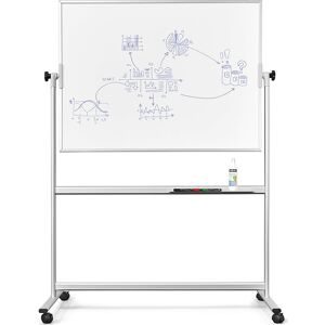 magnetoplan, MAGNETOPLAN Design-Whiteboard SP 1240489 Stahl, mobil 1200x900mm