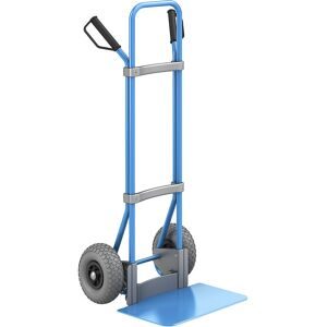 Sackkarre, blau, Schaufel-BxT 450 x 350 mm, blau, PU-Bereifung, ab 2 Stk eurokraft pro