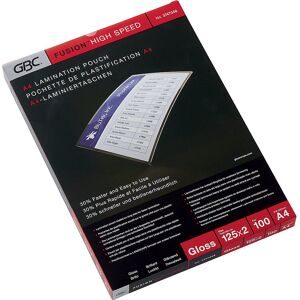 GBC, GBC Laminiertasche A4 3747348 glanz, 125my 100 Stk