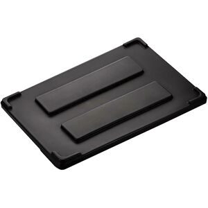 undefined, Deckel für Transport- und Stapelbehälter Noah mit Volumen 354 oder 535 l, B 1200 x T 800 x H 70 mm, schwarz