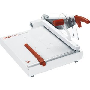 IDEAL, Schneidemaschine IDEAL 1138, für bis zu 50 Blatt, Schnittlänge 385 mm, B 381 x T 575 x H 260 mm
