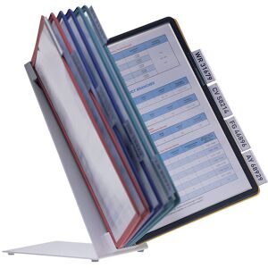 DURABLE, DURABLE Displaysystem VARIO Table 10 557000 farbig, 10 Sichttafeln A4