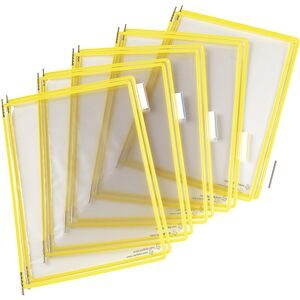 undefined, TARIFOLD T-Display Drehtasche A4 114004 PVC inkl. 5 Tabs gelb 10 Stk.