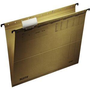 Leitz, Leitz ALPHA Hängemappen 1915 A4 V-Base 15 mm 250 g/m² Naturbraun 100% Recycelter Natron-Karton 25 Stück