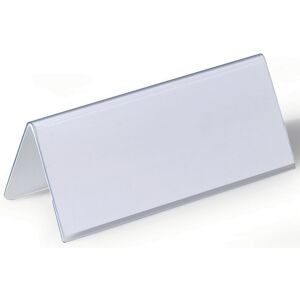 DURABLE, DURABLE Tischnamensschild 805019 Transparent 25 Stück