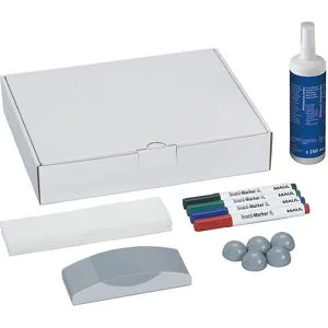 Maul, Maul Whiteboard Zubehör-Set 6386099 (B x H) 238 mm x 58 mm Karton inkl. 4 Boardmarkern, Tafelwischer, Reiniger, 5