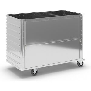 Gmöhling, Gmöhling Alu-Kastenwagen mit halb absenkbarer Wand, 650 Liter