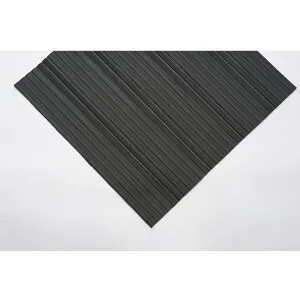 EHA, Ergonomischer Läufer, Zuschnitt, 1000 mm breit, schwarz
