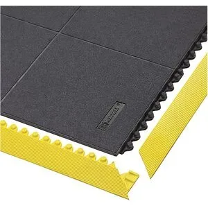 Stecksystem, Cushion Ease Solid, Nitril, geschlossen, LxBxH 910 x 910 x 19 mm, schwarz NOTRAX