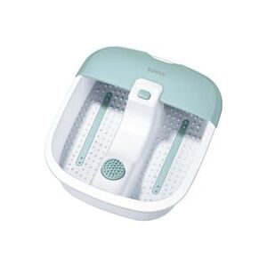 Sanitas, Sanitas Fussbad "SFB 07 mit Vibrations- und Sprudelmassage, sowie Wassertemperierung" Abnehmbarer Spritzschutz, rutschfeste Gummifüsse, mit Massageaufsatz