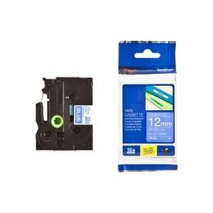PTOUCH, PTOUCH Band, laminiert weiss/blau TZe-535 PT-1280VP 12 mm