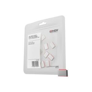 LINDY, LINDY - Schnittstellenblockierung USB Typ-C 10 Stück(e), Pink, 360X260X20MM