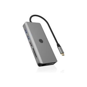 ICY BOX, ICY BOX Mobile DockingStation IB-DK4061-CPD 2xHDMI,USB-C&A,GBit,PD 100W