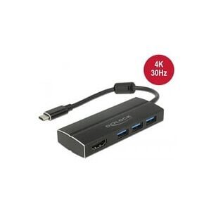 DeLock, DeLOCK - Retail Pack - Dockingstation - USB-C 3.1 / Thunderbolt 3