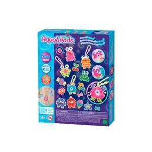 Epoch Traumwiesen, Aquabeads 35144 - Verrückte Monster Bastelset mit 700 Wasserperlen und Zubehör