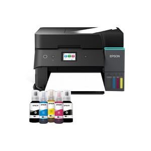 Epson, Epson EcoTank ET-4950 Multifunktionsdrucker Tintenstrahl Farbe A4 Drucker, Scanner, Kopierer, Fax WLAN, LAN, USB