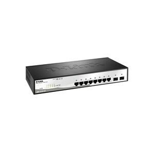D-LINK, D-Link DGS-1210-10/E DGS-1210-10/E Netzwerk Switch 8 + 2 Port 20 GBit/s