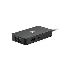 Microsoft, MICROSOFT Surface USB-C, Travel Hub, Schwarz