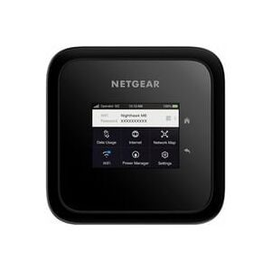 Netgear, NETGEAR Nighthawk M6 entsperrter 5G Mobilen-Router (MR6150) Tri-Band WiFi-System – LAN & WLAN Router – schwarz