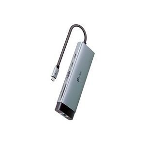 TP-Link, TP-LINK USB-C 9-Port Hub UH9120C HDMI 4K,USB-A&C,PD,RJ45,SD