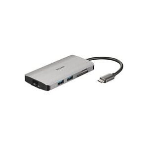 D-LINK, D-Link USB-C® Dockingstation DUB-M810 Passend für Marke Dockingstations: Universal