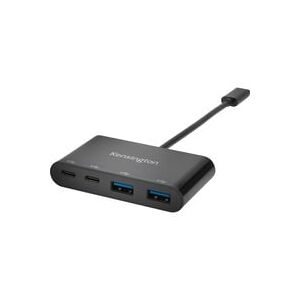Kensington, Kensington K39124EU USB-Hub 4 Port USB-A, USB-C® USB 3.0 5 GBit/s mit USB-C® Stecker Schwarz CH1000 USB-C 4-Port Hub