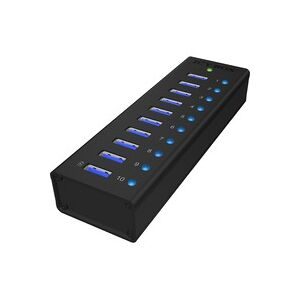 ICY BOX, ICY BOX 10-Port USB 3.0 Hub IB-AC6110