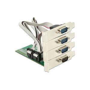 DeLock, Delock 89557 PCI-Express Karte PCIe inkl. Low-Profile Slotblech