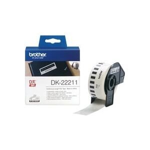 PTOUCH, PTOUCH Endlos-Etiketten 29mmx15.24m DK-22211 QL-500/550 Film weiss Rolle