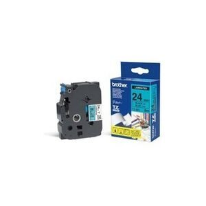 PTOUCH, PTOUCH Band, laminiert schwarz/blau TZe-551 PT-2450DX 24 mm