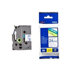 PTOUCH, PTOUCH Band, laminiert blau/weiss TZe-253 PT-2450DX 24 mm