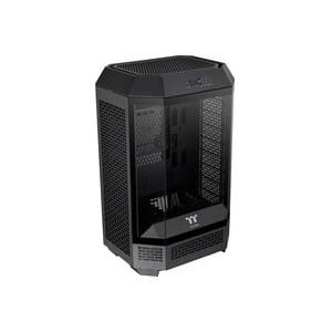 Thermaltake, Thermaltake The Tower 300 Micro-Tower Gaming-Gehäuse Schwarz 2 vorinstallierte Lüfter, Seitenfenster