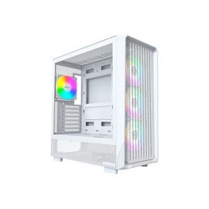 MONTECH, MONTECH Montech X5 PC-Gehäuse, Midi-Tower, ATX, ARGB - weiß Gehäuse, PC-Gehäuse, Gaming-Gehäuse Weiß
