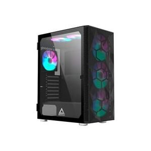 MONTECH, MONTECH X3 Mesh Midi-Tower Gaming-Gehäuse Schwarz