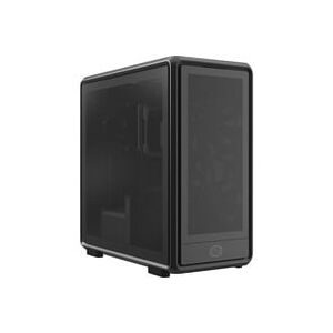Cooler Master, Cooler Master MasterFrame 600 Mesh Bl Midi-Tower PC-Gehäuse Schwarz 3 Vorinstallierte LED Lüfter, Seitenfenster,