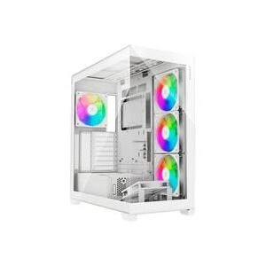 Xilence, Xilence Gleam Midi-Tower PC-Gehäuse Weiß Seitenfenster