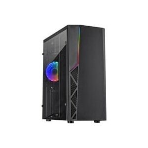 Inter-Tech, Inter-Tech B-02 RGB Tower PC-Gehäuse Schwarz