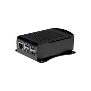 Joy-it, Joy-it RB-AlucaseP5-06B SBC-Gehäuse Passend für (Entwicklungskits): Raspberry Pi® mit Befestigungslaschen Schwarz