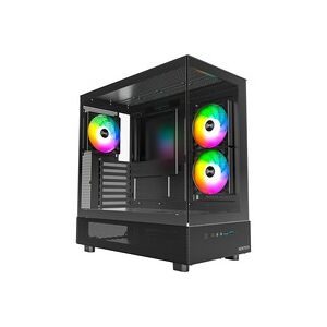 Phanteks, Phanteks XR Tempered Glass Midi-Tower PC-Gehäuse Schwarz