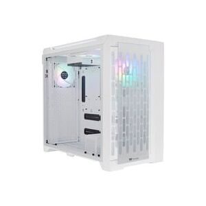 Thermaltake, Thermaltake CTE C750 TG ARGB Snow - FT - E-ATX - Seitenteil mit Fenster (gehärtetes Glas)