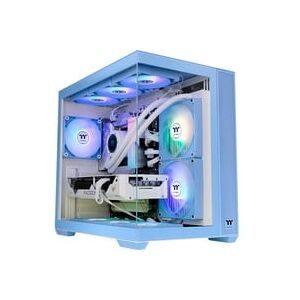 Thermaltake, Thermaltake View 380 TG ARGB Hydrangea Blue Midi-Tower PC-Gehäuse Blau